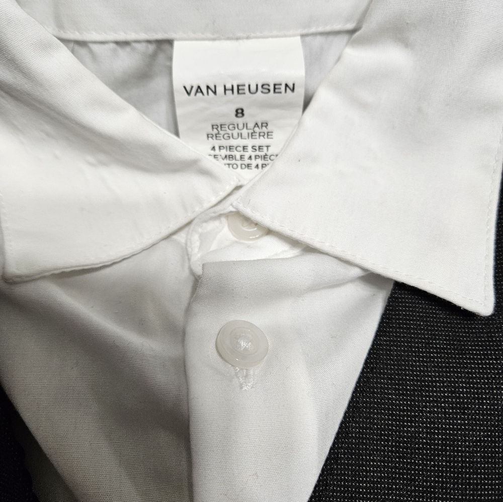 Van Heusen Boy Classic Black Pantsuit - Picture 4 of 5